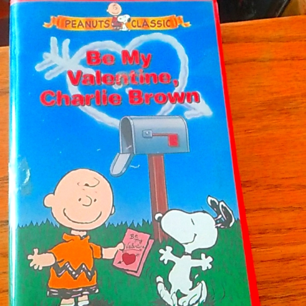 Vintage Be My Valentine Charlie Brown VHS MOVIE